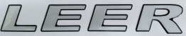 Leer -Logo - Rear Door 3D "LEER" (image 1)