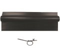 Topper Door Seal - Double Leaf - With Bulb (T Channel)