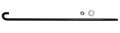 Leer Long J-Bolt for 59HR - Rear/Tailgate End - 93758