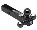 Draw-Tite - Tri-Ball Trailer Hitch Ball Mount - 80425 - 10,000 LBS Capacity Max