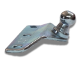 Ball Mount for Gas Props/Lift Cylinders - Double Bent