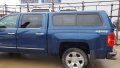 Used Truck Cap - 2014-2018 Chevrolet Silverado/GMC Sierra 1500 - 5.8 ft. Bed - Blue Metallic