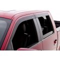Auto Ventshade Low Profile Ventvisors - Matte - 774034 - 2007-2018 Jeep Wrangler JK - 4 Door (4 Piece) (Tape On)
