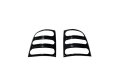 Auto Ventshade Taillight Covers - Slotted - 36537 - 1992-1996 Ford F-Series (1997-1998 Super Duty)