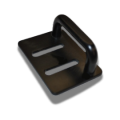 Leer 100XL/LE/XR Rotary Latch C Striker - Catch Bracket
