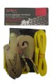 Trail FX - Tie Down Strap - Ratcheting - 2" Wide - 7 ft. - Twisted Snap Hook - A12031Y (Each)