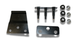 Leer 100XQ Hinge - Bolt Mounting Plate and Bracket (1 Side)