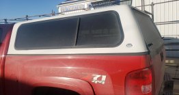 Used Topper -  07-13 Chevy Silverado 6.5' white