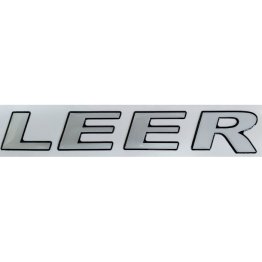 Leer -Logo - Rear Door 3D "LEER" (image 1)
