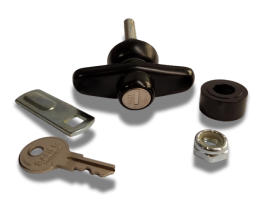 Windoor - Side Access Door T Handle - Short Shank (image 1)