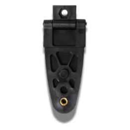 Leer 100XL/LE/XR - All Glass Rear Door Hinge - 1 Hole and 1 Blank Stud (image 1)