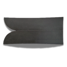 Leer 100XQ Door Flap Seal 5" Diecut - Pair (image 1)
