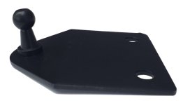 Leer 100XQ Lower Gas Prop Bracket - Reverse Bend (image 1)