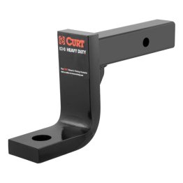 Curt - Class 4 Ball Mount - 45446 - (2" Shank, 12,000 lbs., 6" Drop, 9-3/8" Long)