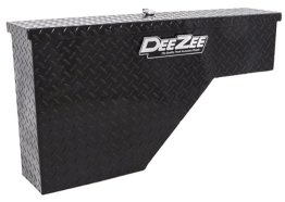 Dee Zee Driver Side Wheel Well Tool Box - Black Diamond Tread - DZ95B