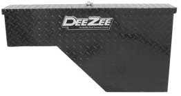 Dee Zee Passenger Side Wheel Well Tool Box - Black Diamond Tread - DZ94B