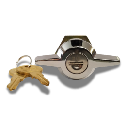Chrome Spring Loaded Tonneau Cover Handle