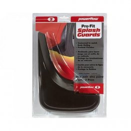 PowerFlow Pro Fit Mud Flaps - Model 2 - 6402 (Front or Rear) (Universal)