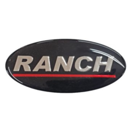 Ranch Palm Handle Dome Decal