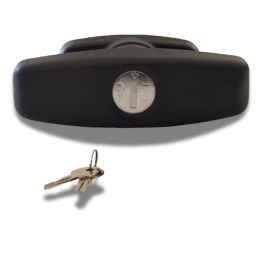 Composite T Handle - Clockwise Turn - Center Mount (image 1)