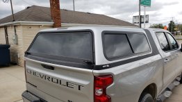Used Topper - 2019-2026 Chevy Silverado  - 5.8 ft bed - 636R - Silver
