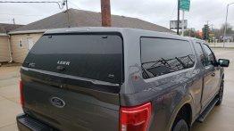 USED TOPPER - 2021-2025 Ford F150 - Extended Cab - 6.5 ft. Bed - Gray