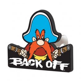 Plasticolor Hitch Cover - 002231R01 - Yosemite Sam "Back Off"
