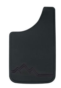 Plasticolor Mud Flaps - 000543R01 (Front or Rear) (Universal) - Black