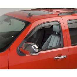 Putco Element Window Visors - Tinted - 580058 - 2007-2013 Chevrolet Silverado / GMC Sierra 1500 / 2007-2014 HD - Extended Cab (4 Piece) (In Channel)