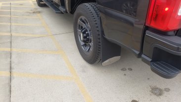 Luverne Textured Mud Flaps - 251723 - 2017-2025 Ford F-250/350/450