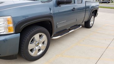 EGR Fender Flares - OE Look - Textured - 781504 - 2007-2013 Chevrolet Silverado (all) 2014 HD