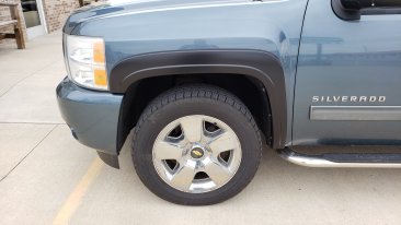 EGR Fender Flares - OE Look - Textured - 781504 - 2007-2013 Chevrolet Silverado (all) 2014 HD