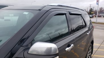 Auto Ventshade Ventvisor - Tape On - 94293 - 2011-2019 Ford Explorer (4 Piece)