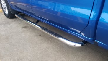 Westin E-Series Nerf Bars - Stainless Steel - 23-4130 - 2019-2025 Chevrolet Silverado / GMC Sierra 1500 / 2019-2025 HD - Crew Cab
