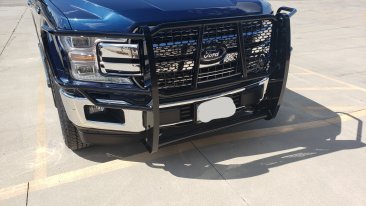 Ranch Hand Legend Grille Guard - GGF21HBL1C - 2015-2023 Ford F-150 (Accommodates Camera/Adaptive Cruise Control)