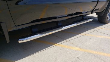 Westin Pro Traxx 5 Inch Oval Tube Steps - Stainless Steel - 21-54120 - 2019-2025 Chevrolet Silverado / GMC Sierra 1500 / 2019-2025 HD - Double Cab