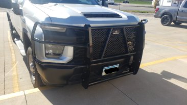 Ranch Hand Legend Grille Guard - GGC201BL1 - 2020-2023 Chevrolet Silverado 2500/3500 HD