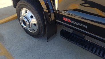 Luverne Textured Mud Flaps - 251723 - 2017-2025 Ford F-250/350/450