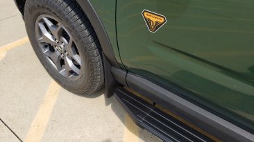 WeatherTech Mud Flaps - 110133 - 2021-2025 Ford Bronco Sport (Front)