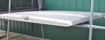 Used Fiberglass Lid - 1999-2006 Chevy Silverado SB (Image 1)