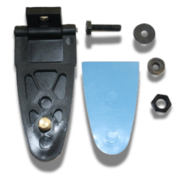 Leer 100XL/LE/XR - All Glass Rear Door Hinge - 1 Hole (image)