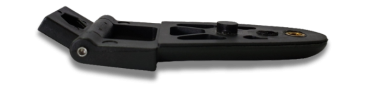 Leer 100XL/LE/XR - All Glass Rear Door Hinge - 1 Hole and 1 Blank Stud (image 3)