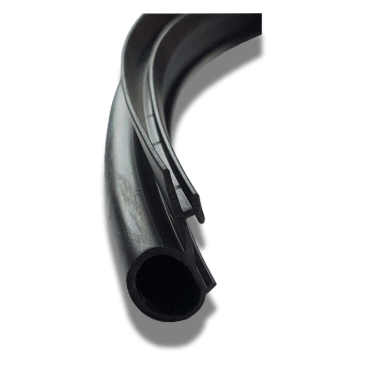 Topper Door Seal - Single Leaf - With Bulb (T Channel) (image 3)