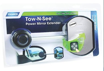 Camco - Tow-N-See Mirror - Convex English - 25668 (image 2)