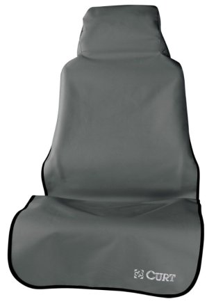 Curt - Seat Defender 58 Inch x 23 Inch Bucket Seat Cover - Grey - 18500 (image 1)