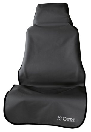 Curt - Seat Defender 58 Inch x 23 Inch Bucket Seat Cover - Black - 18501 (image 1)