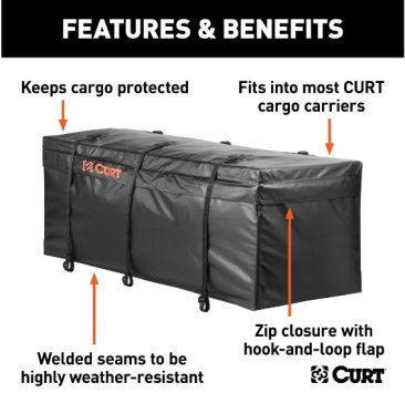 Curt - Weather-Resistant Vinyl Cargo Bag - 18210 (image 3)
