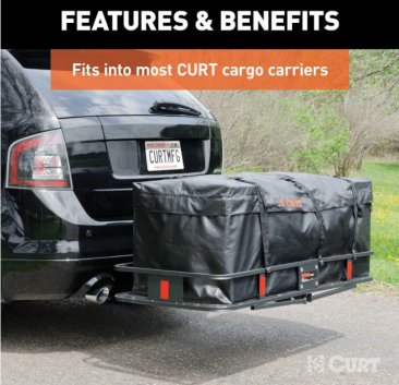 Curt - Weather-Resistant Vinyl Cargo Bag - 18210 (image 4)