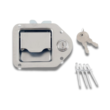 Dee Zee Tool Box Paddle Handle - Silver - DZTBLATCH1 (image 1)