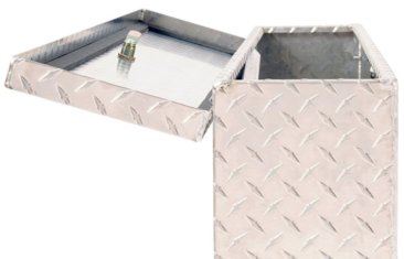 Dee Zee Passenger Side Wheel Well Tool Box - Brite Tread - DZ94 (image 5)